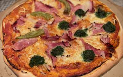 Pizza mit Lievito Madre