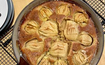 Apfelkuchen mit Kartoffeln